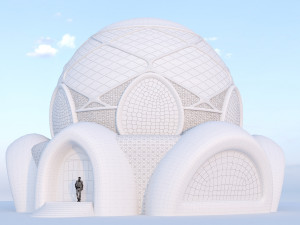 Sphere House Modelo 3D
