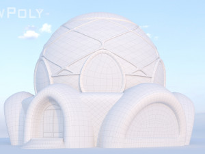 Sphere House Modelo 3D