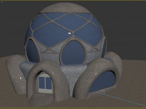 Sphere House Modelo 3D