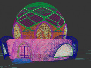 Sphere House Modelo 3D