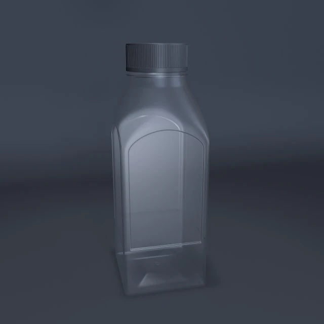Bouteille en plastique Modèle 3D .c4d .max .obj .3ds .fbx .stl .blend 