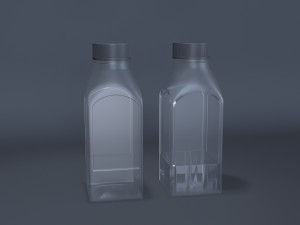 Plastic Bottle Model 3D