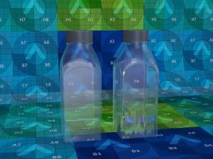 Bouteille en plastique Modèle 3D