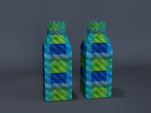 Plastic Bottle Model 3D