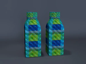 Bouteille en plastique Modèle 3D