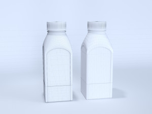 Plastic Bottle Model 3D