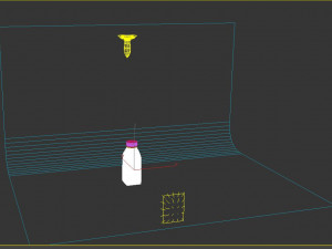 Plastic Bottle Model 3D