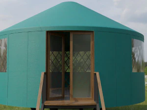 유르타 하우스 3D 모델