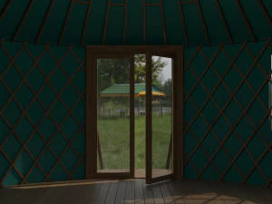 유르타 하우스 3D 모델