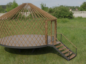 Yurta House 3Dモデル