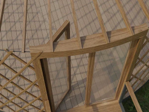 유르타 하우스 3D 모델