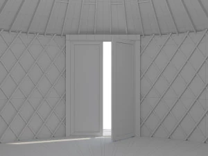 유르타 하우스 3D 모델