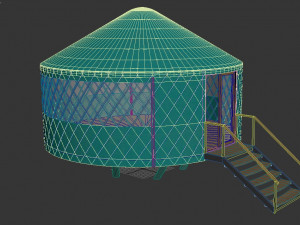 Yurta House 3Dモデル