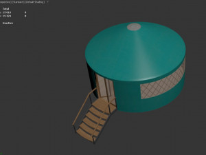 Yurta House 3Dモデル