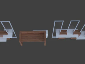 Shop stand 3D Model