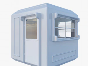 Stan Penjaga Keamanan Model 3D