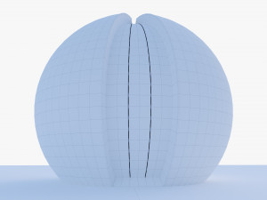 Future Sphere building 3D Model