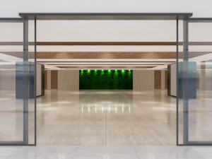 Hall de entrada del edificio Modelo 3D