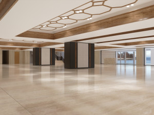 Entrance hall of building 3Dモデル