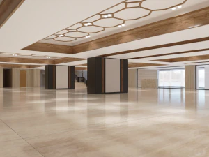 Hall de entrada del edificio Modelo 3D