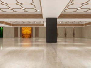 Hall de entrada del edificio Modelo 3D