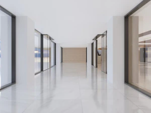 Hall de entrada del edificio Modelo 3D