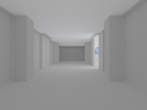 Entrance hall of building 3Dモデル
