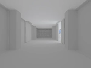 Hall de entrada del edificio Modelo 3D