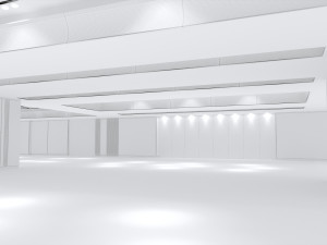 Entrance hall of building 3Dモデル