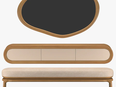 Makeup vanity 3D Model