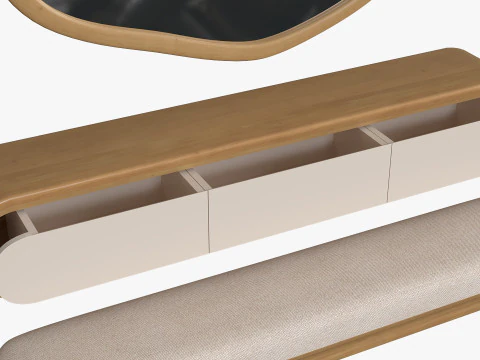 Makeup vanity 3D Model