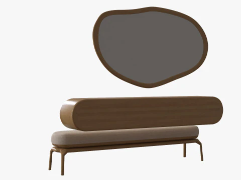 Makeup vanity 3D Model