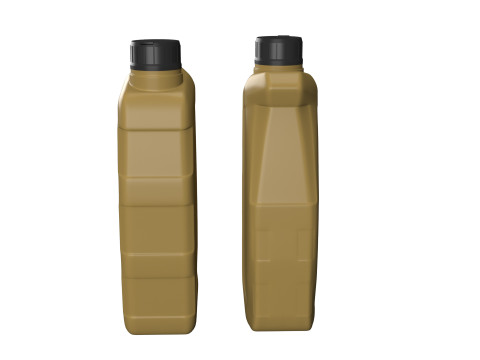 Plastic canister 1L 3D Model