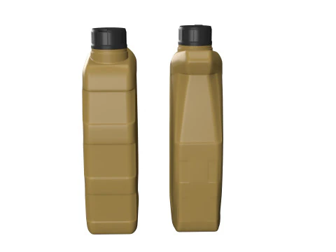 Plastic canister 1L 3D Model