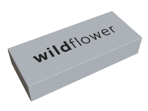Wildflower box Kenzan Bowl Flowers Modelo 3D