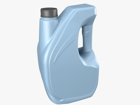 Plastic canister 4L 3D Model