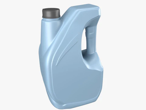 플라스틱 용기 4L 3D 모델