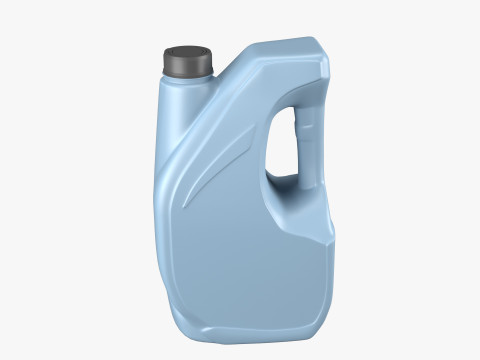 Plastic canister 4L Model 3D