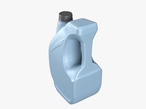 Plastic canister 4L Model 3D
