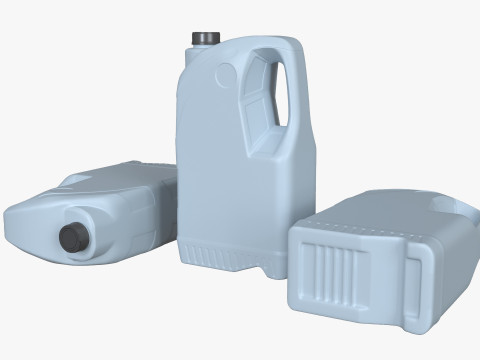 Plastic canister 7L 3D Model