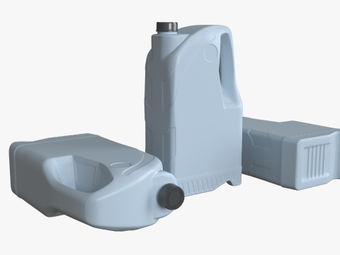 Plastic canister 7L 3D Model