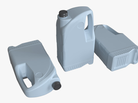 Plastic canister 7L 3D Model