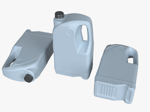 Plastic canister 7L 3D Model
