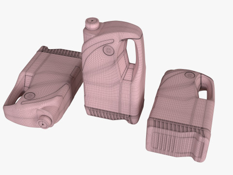 Plastic canister 7L 3D Model