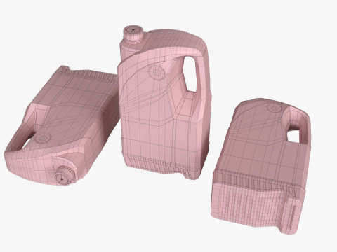 Plastic canister 7L 3D Model