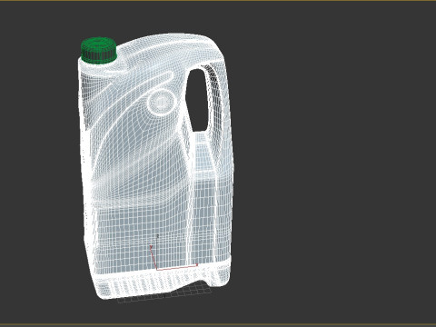Plastic canister 7L 3D Model