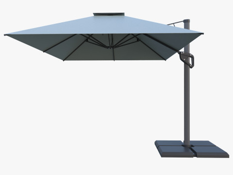 Patio Umbrella Outdoor Cantilever 3Dモデル