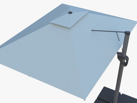 Patio Umbrella Outdoor Cantilever 3Dモデル