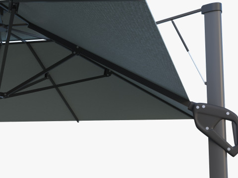 Patio Umbrella Outdoor Cantilever 3Dモデル