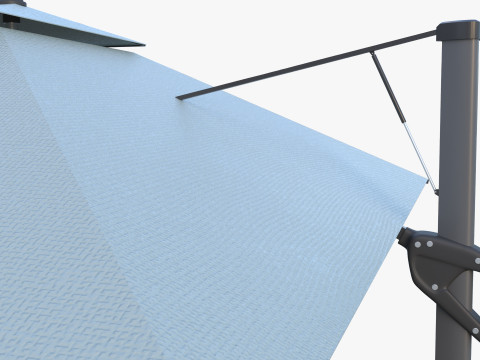 Patio Umbrella Outdoor Cantilever 3Dモデル